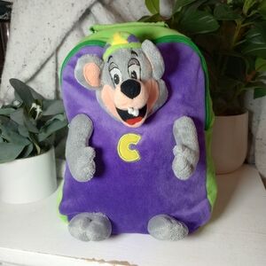 Y2K Chuck E Cheese Bag Animatronic FNAF Furry Mouse 3D Backpack 90s Culture VTG